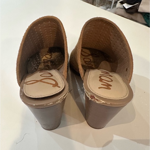 Sam Edelman perforated suede mules 7 - Picture 5 of 9